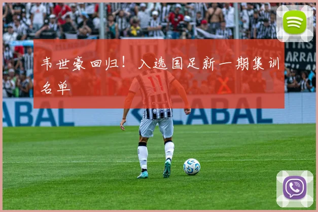 韦世豪回归！入选国足新一期集训名单