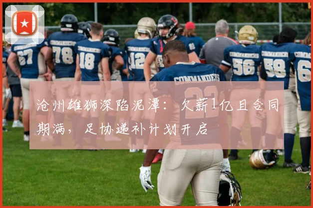 沧州雄狮深陷泥潭：欠薪1亿且合同期满，足协递补计划开启